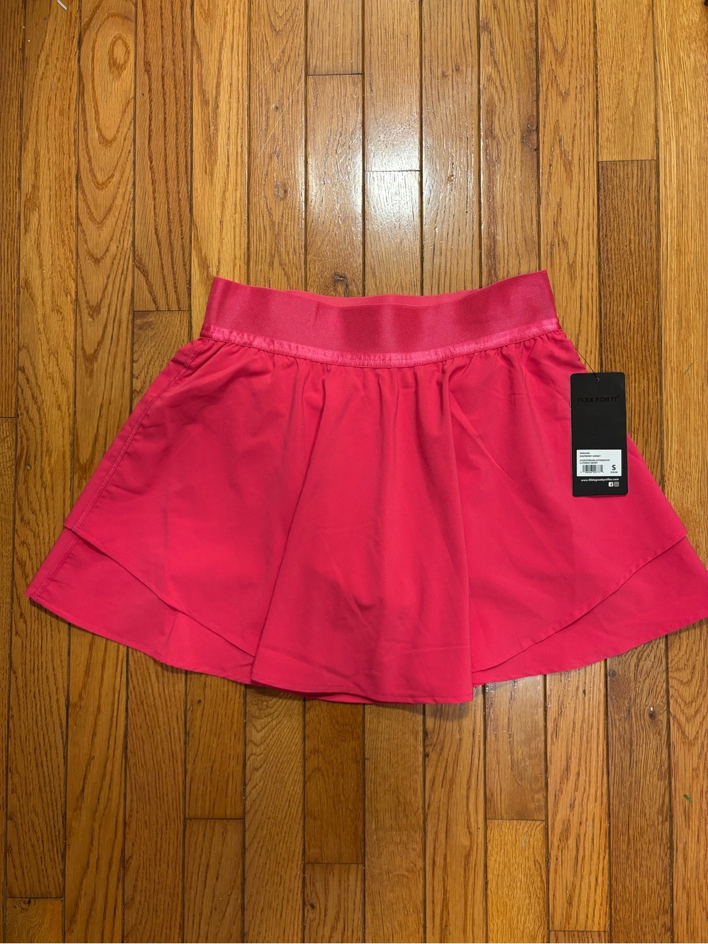 90 Degree By Reflex Women's Pink Athletic Skort